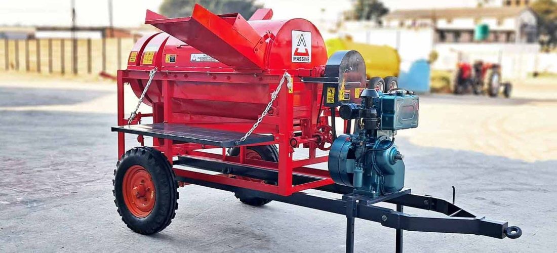 Multicrop Thresher for Ghana