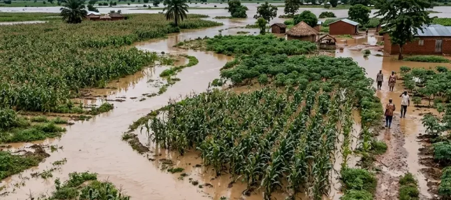 Flooding in Ghana Is Destroying Farmland